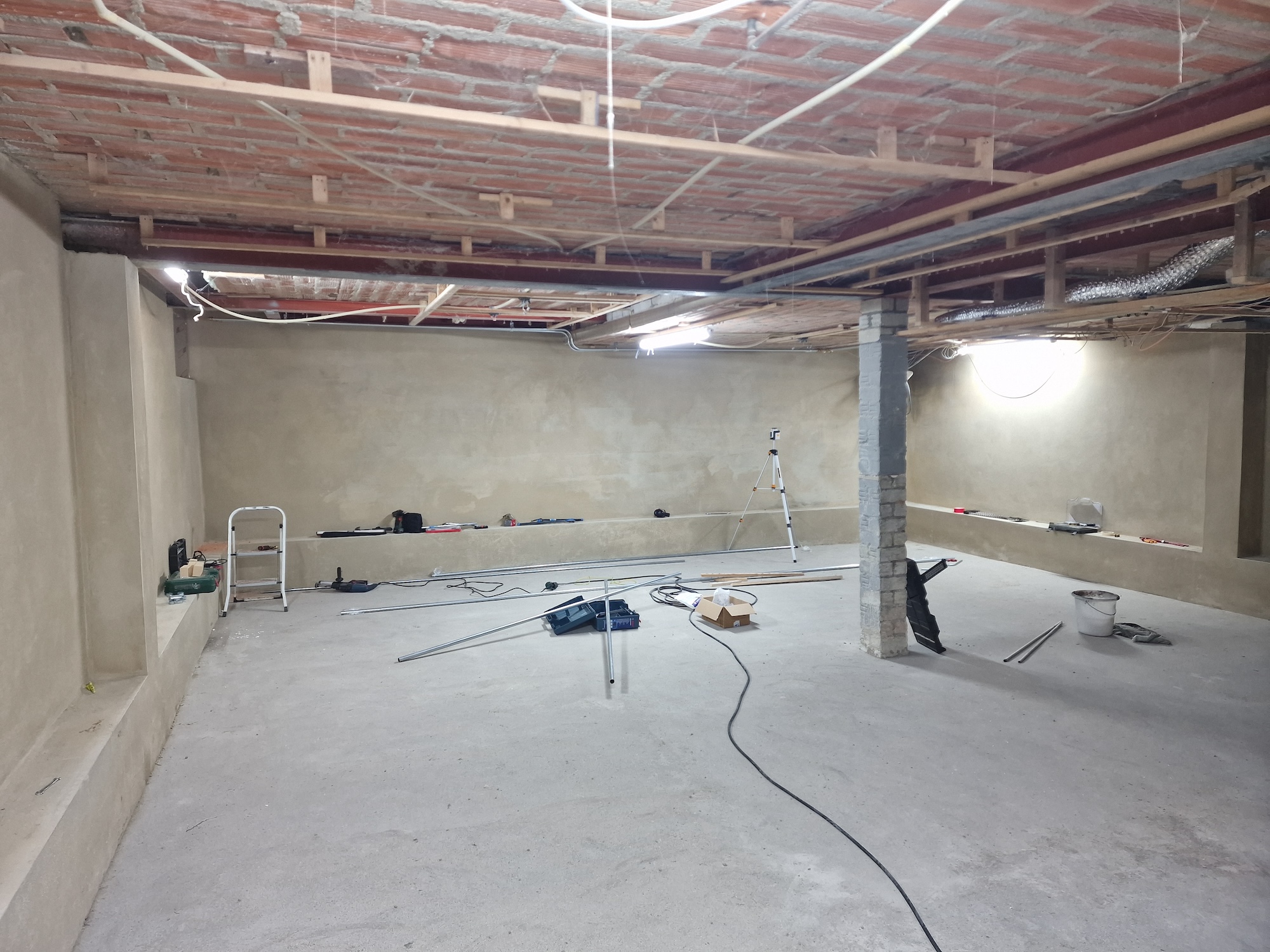 Kelder vlakafdichting resultaat